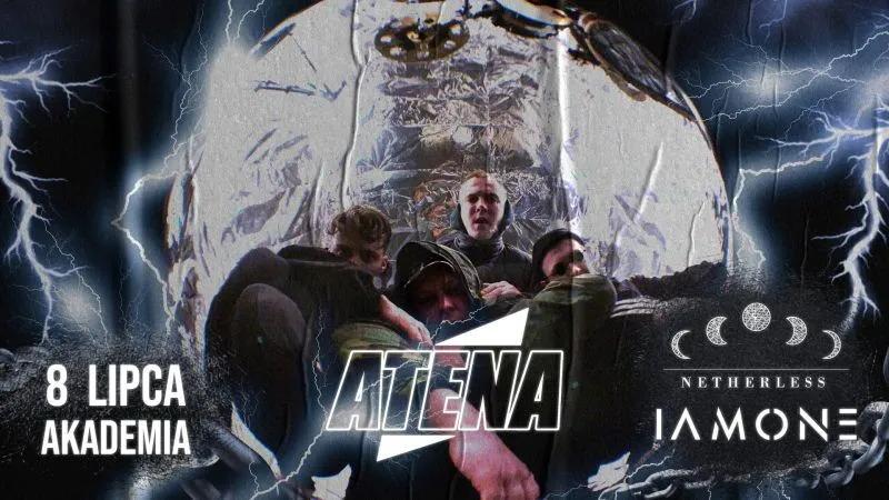 Koncert zespołów ATENA + IAMONE + NETHERLESS we Wrocławiu