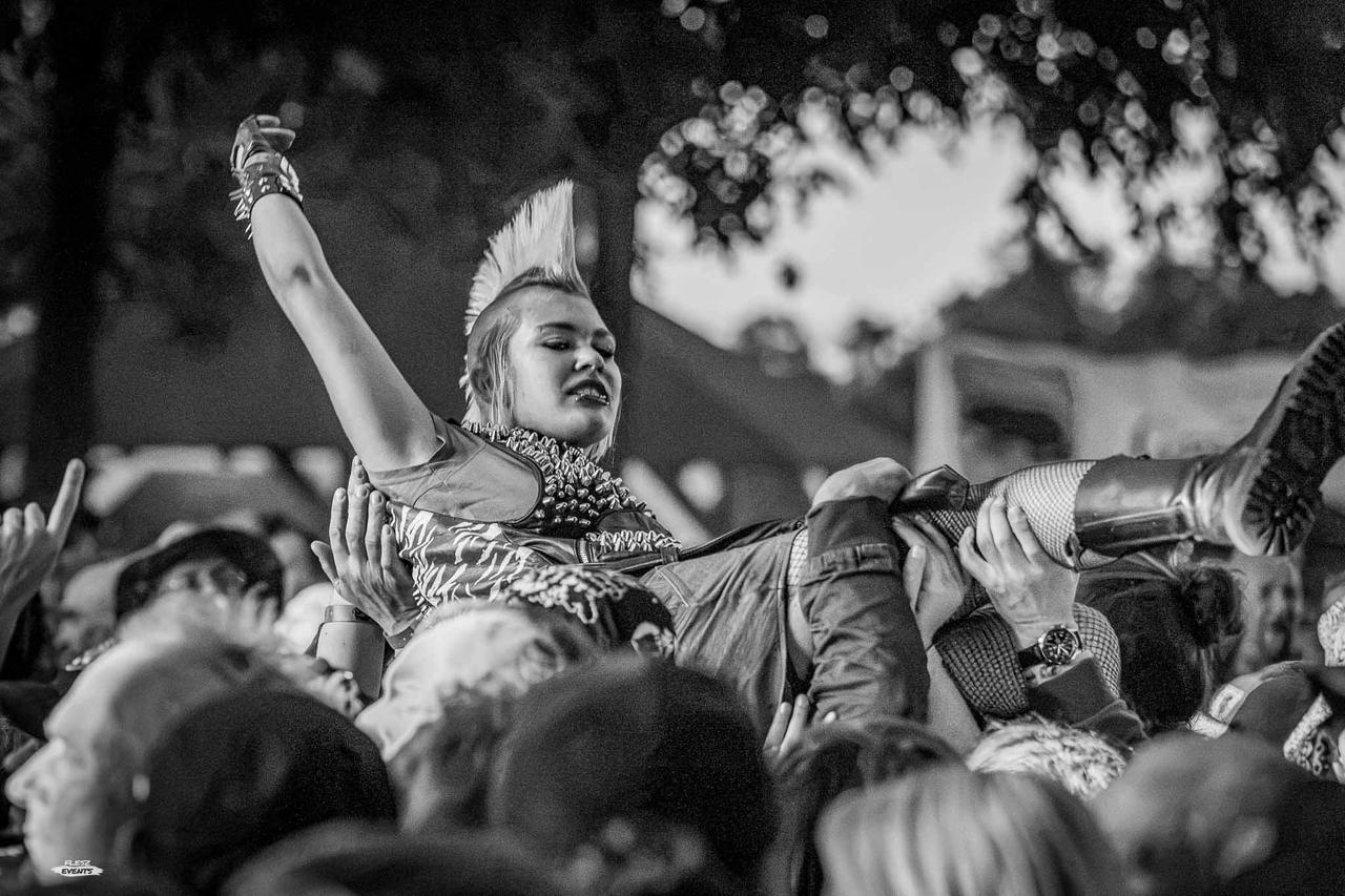 Publika na Rock na Bagnie
