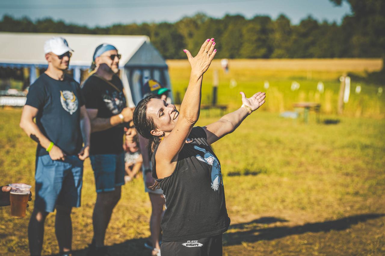 Publika na Zakręć Śmigłem Fest