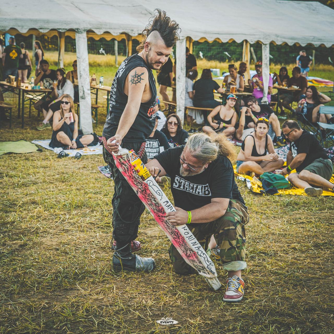 Publika na Zakręć Śmigłem Fest