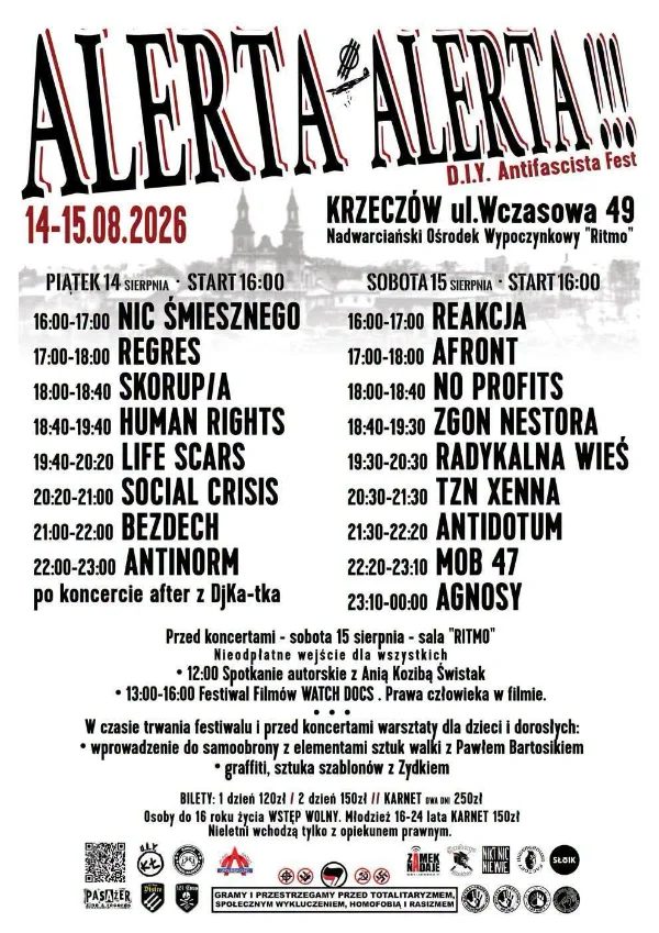 Alerta Alerta 2026 plakat