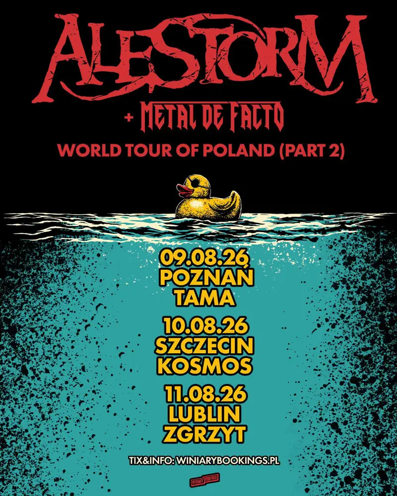 Alestorm Summer Tour 2026