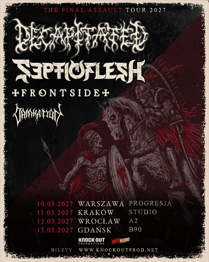 Decapitated Septicflesh Frontside Damnation 2027
