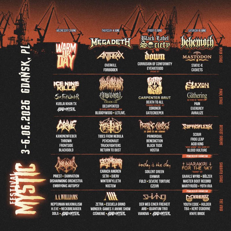 Mystic Festival 2026 plakat