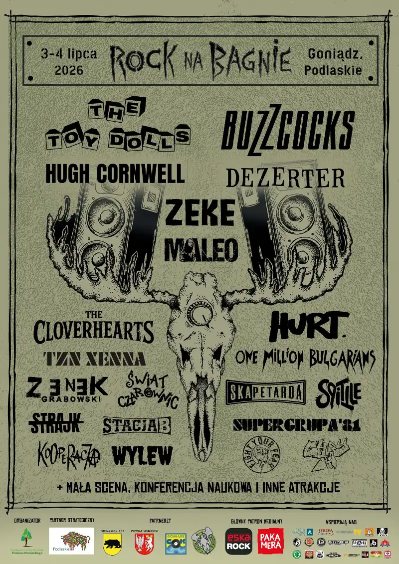 Rock na Bagnie 2026 - plakat