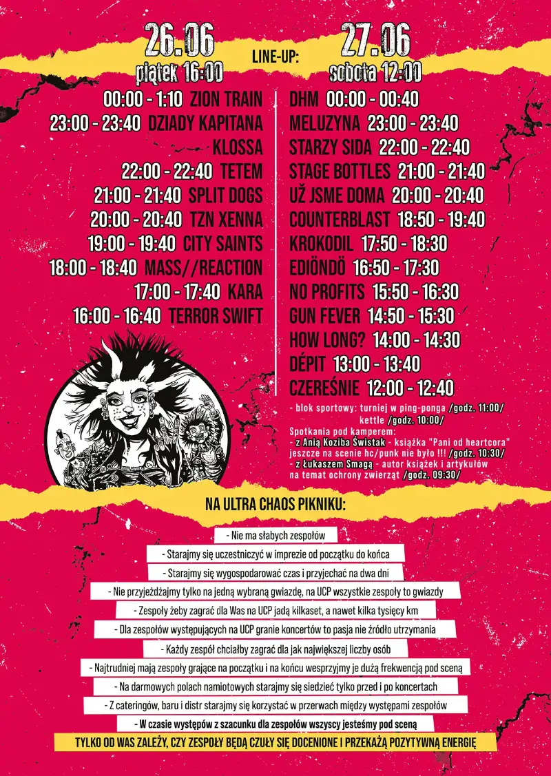 Ultra Chaos 2026 plakat