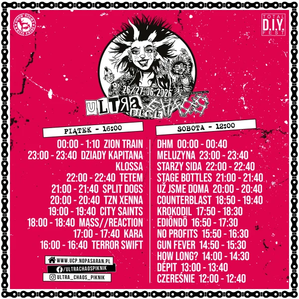 Ultra Chaos 2026 rozkład