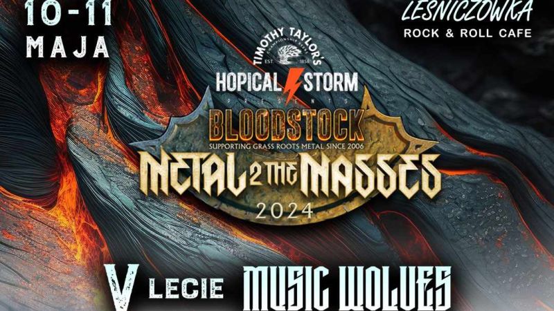 V-lecie Music Wolves oraz półfinał Bloodstock Metal To The Masses Polska 2024